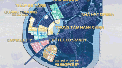 Vị trí Sun Group Thủ Thiêm