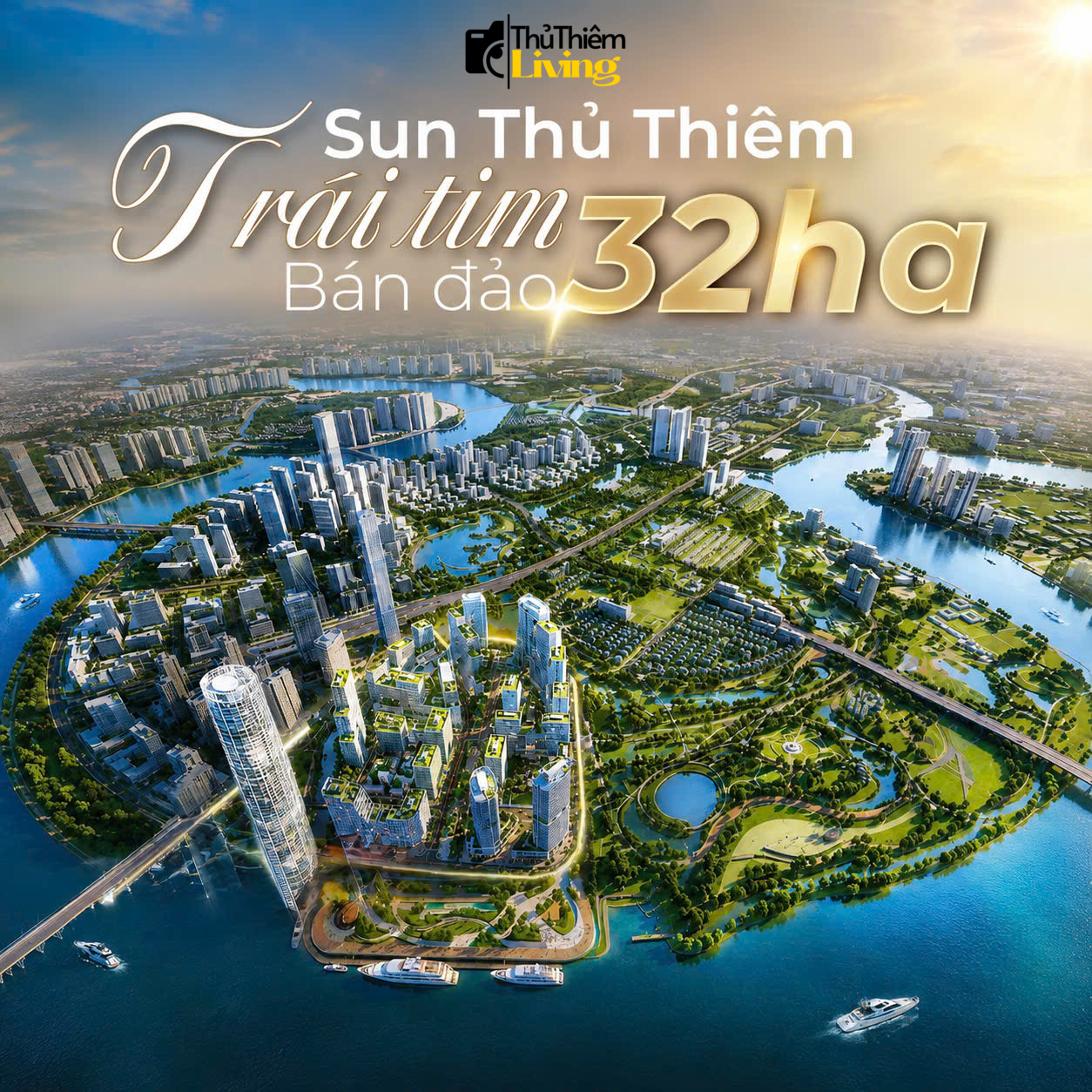 Phối cảnh dự án Sun Thủ Thiêm